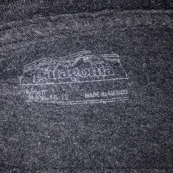 PATAGONIA BLACK T-SHIRT KIDS - Picture 3 of 4